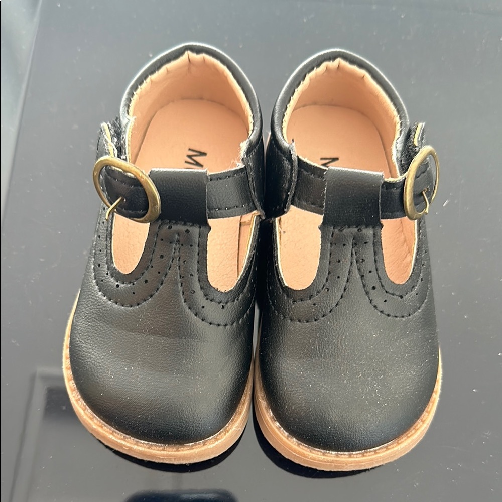 Classic Black Kids Shoes